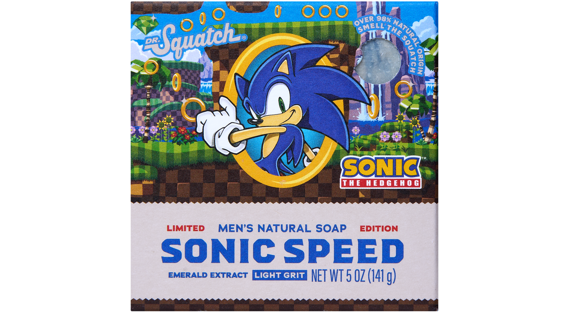 Sonic Speed Super Pack - Exclusive Limited Edition Bar Soap and Deodorant Bundle S3