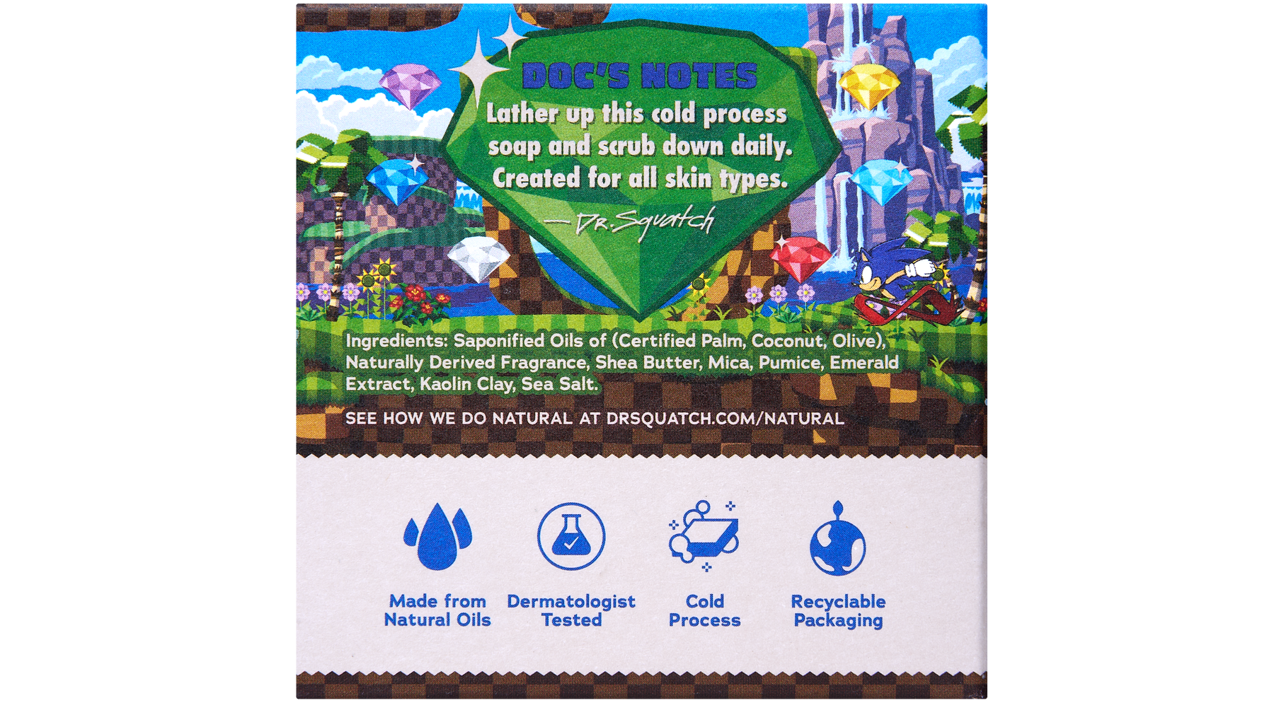 Sonic Speed Super Pack - Exclusive Limited Edition Bar Soap and Deodorant Bundle S3