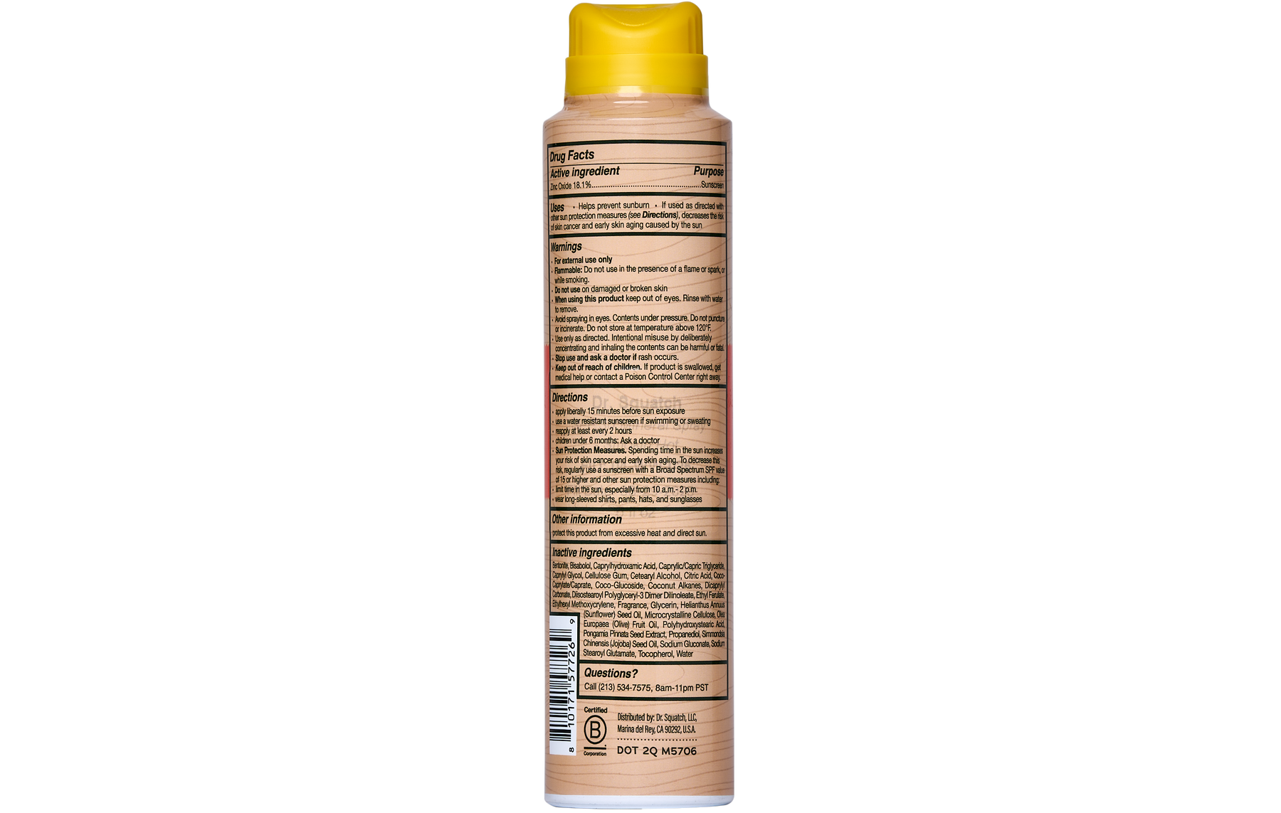 Spray Sunscreen | SPF 30 UVA/UVB Protection | Non-Greasy Mineral Sunscreen for Men F0