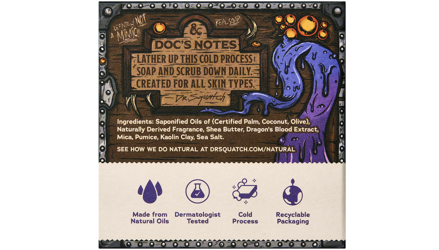 Dungeons & Dragons Mimic Bricc 3-Pack - Exclusive Limited Edition Bar Soap A1