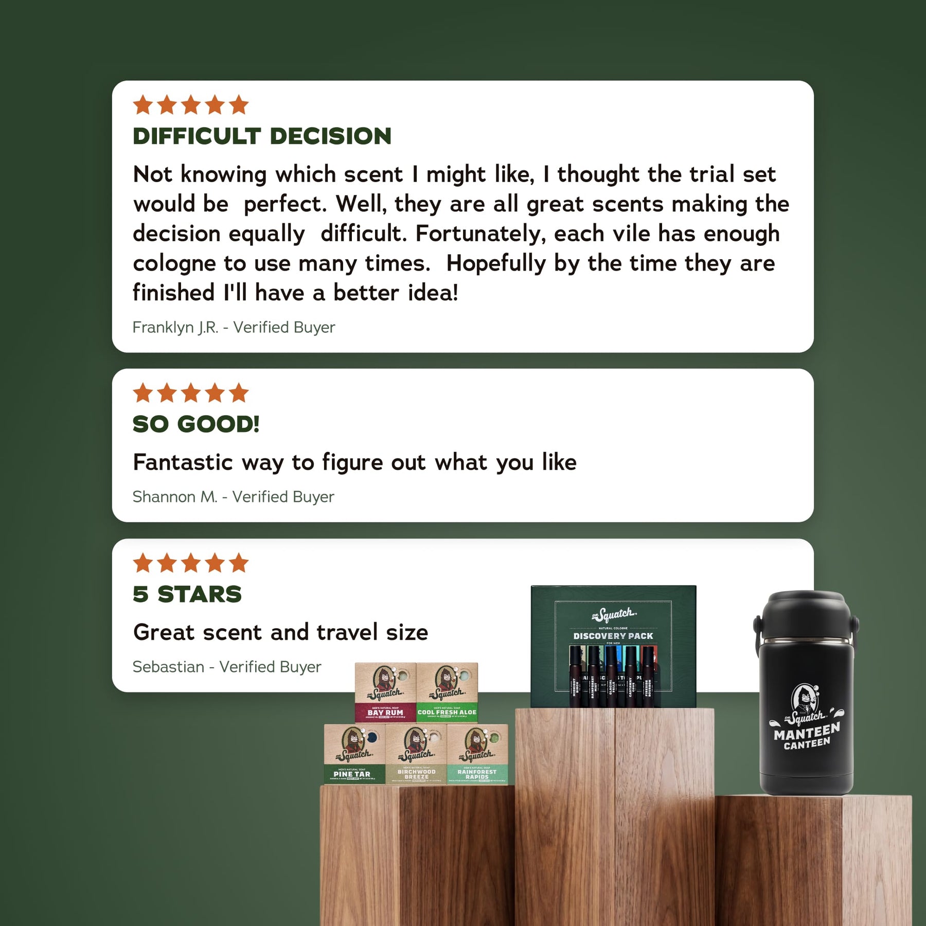 Minis + FREE Manteen Canteen V7