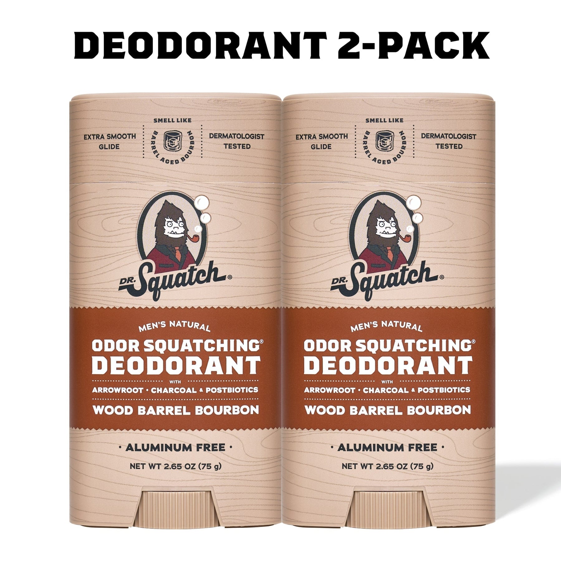 Wood Barrel Bourbon 2-Pack Deodorant L1