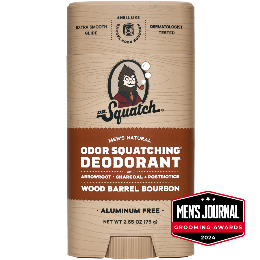 Essentials: Wood Barrel Bourbon Deodorant Z2