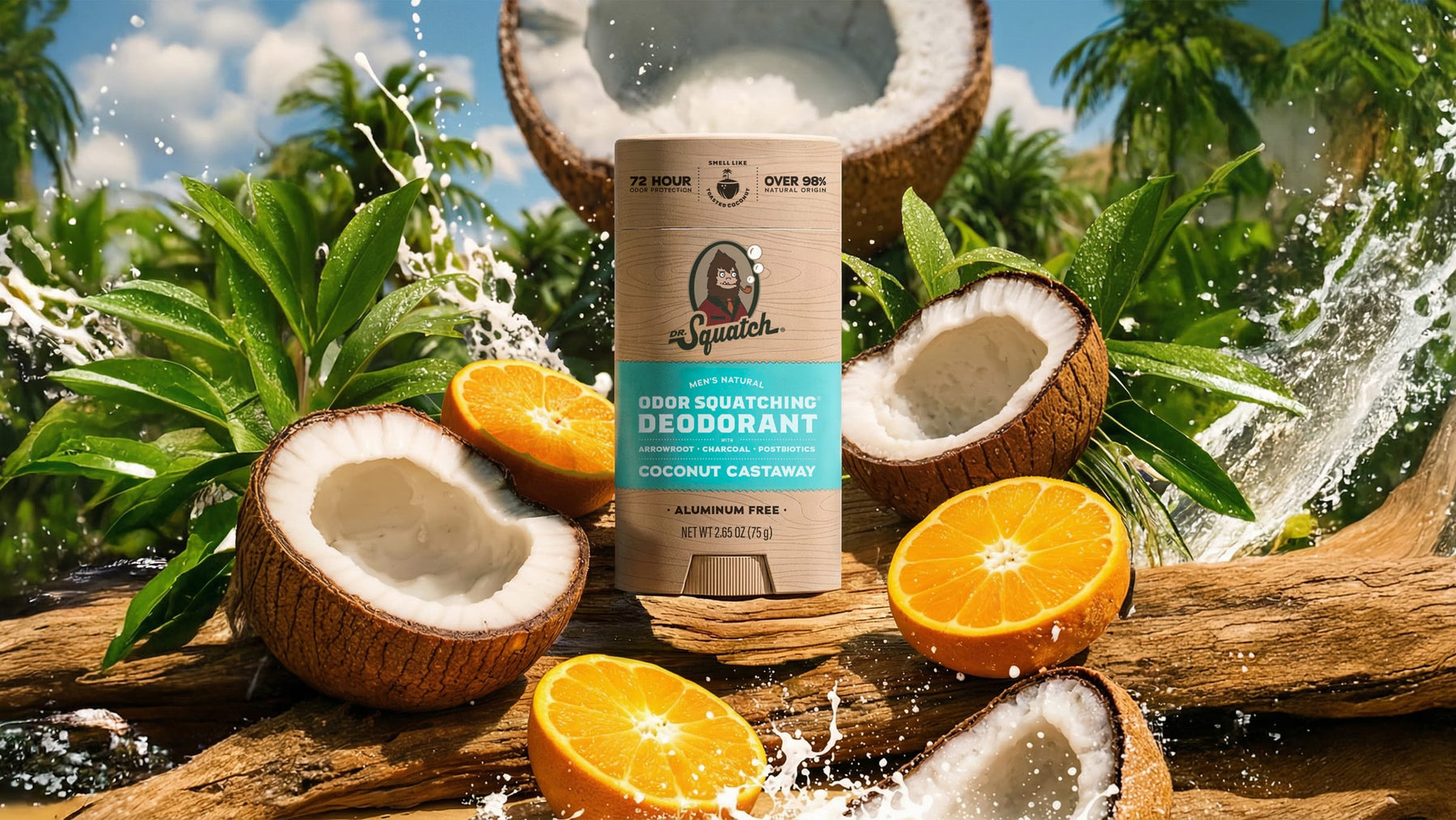 Coconut Castaway Deodorant J2