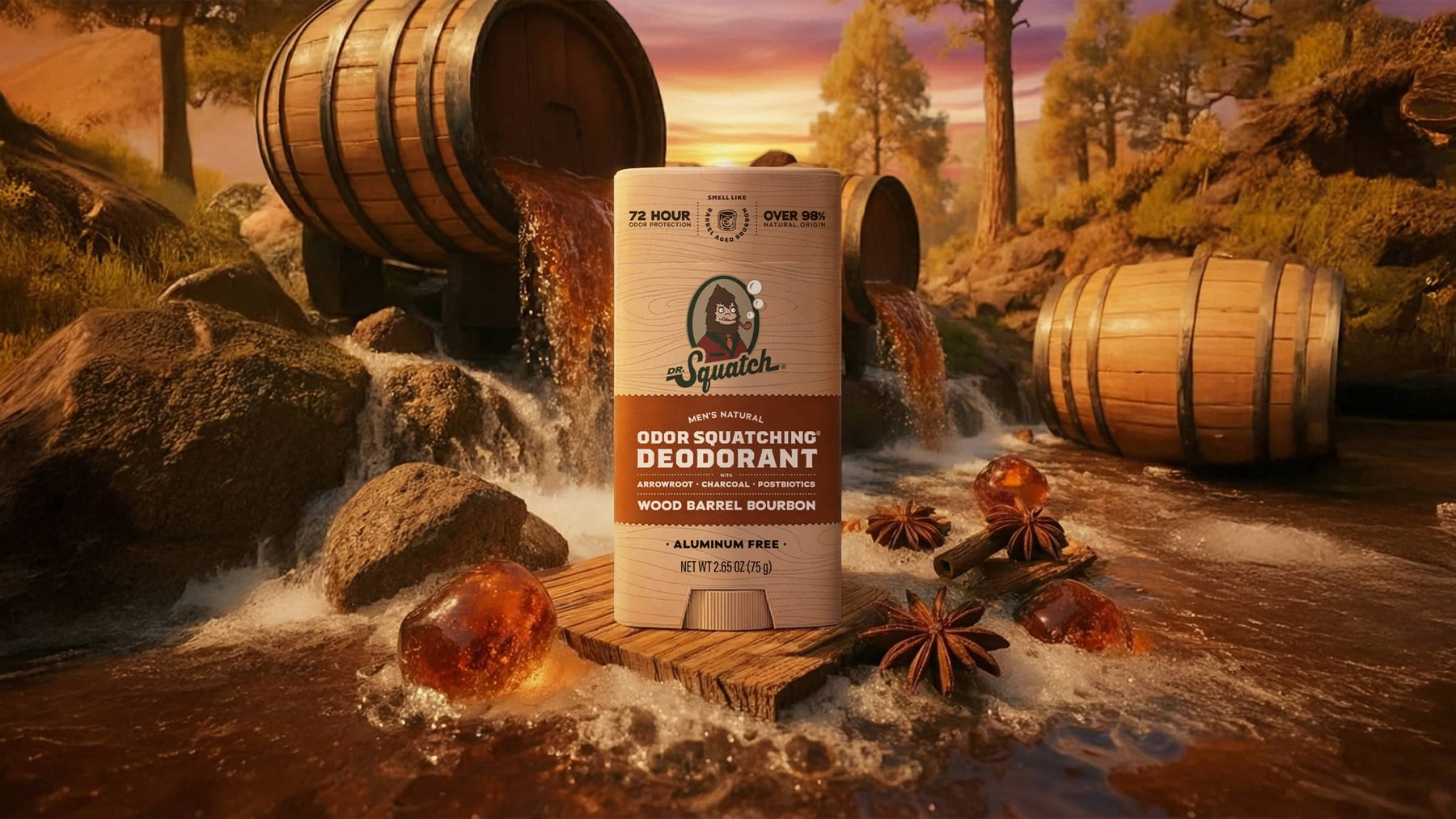 Wood Barrel Bourbon Deodorant R5