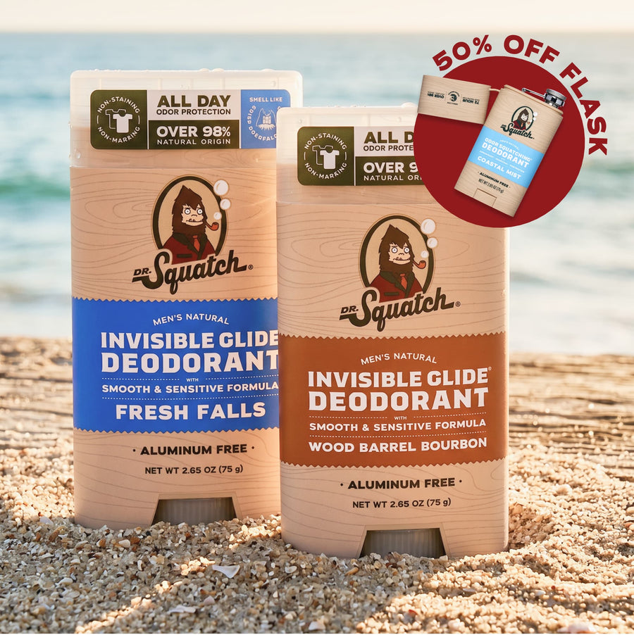 2-Pack Glide + Deo Flask P9