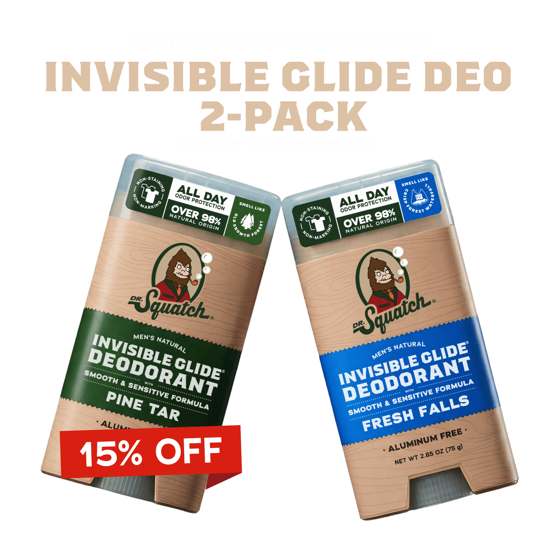 Exclusive: Invisible Glide Deodorant 2-Pack Offer R8
