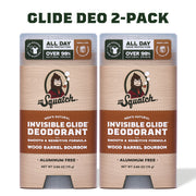 Wood Barrel Bourbon 2-Pack Invisible Glide Deo K8
