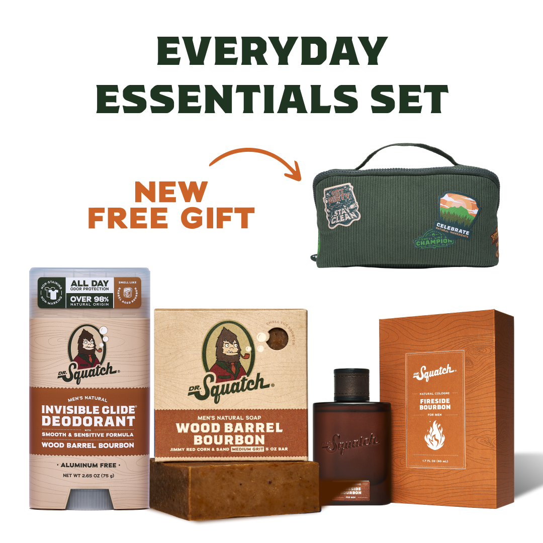 Everyday Essentials Set - Wood Barrel Bourbon U7