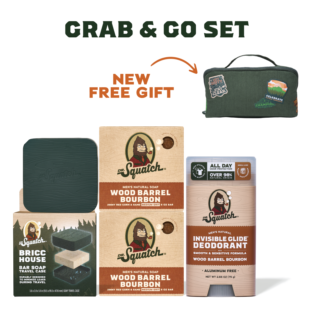 Grab & Go Set - Wood Barrel Bourbon V2