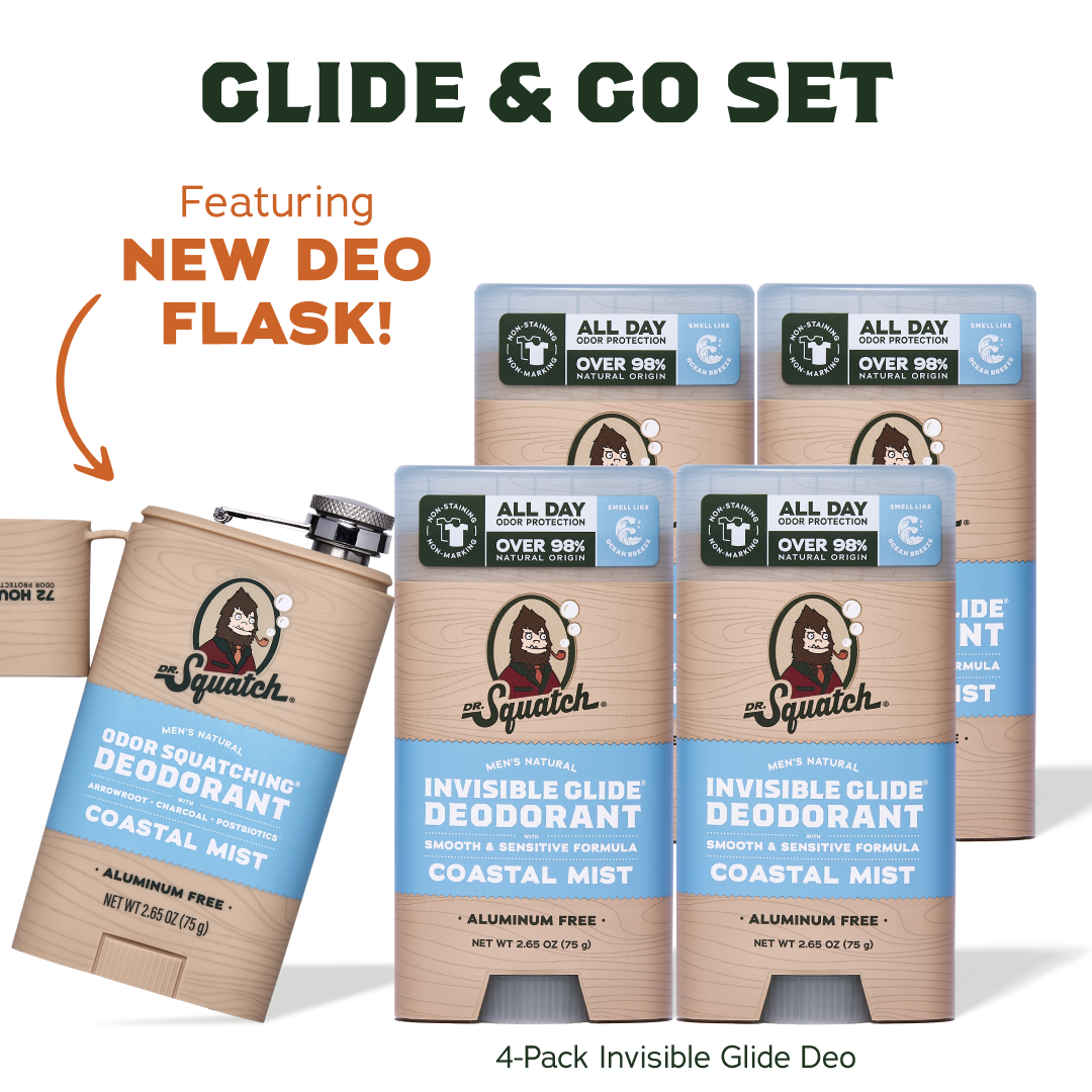 Coastal Mist IG Glide 4-Pack + Deo Flask E5