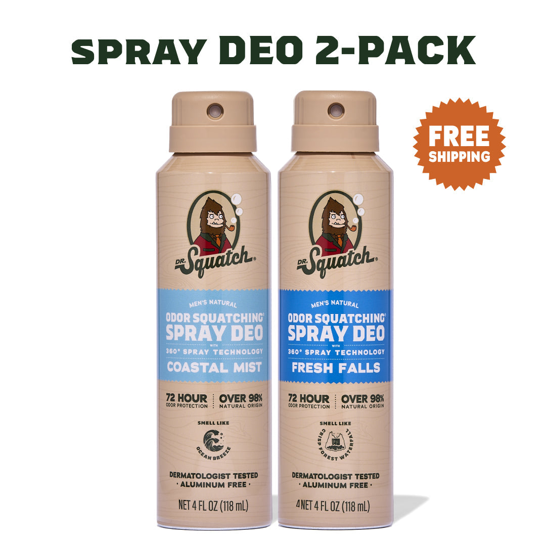 Coastal Mist & Fresh Falls 2-Pack Spray Deo X5