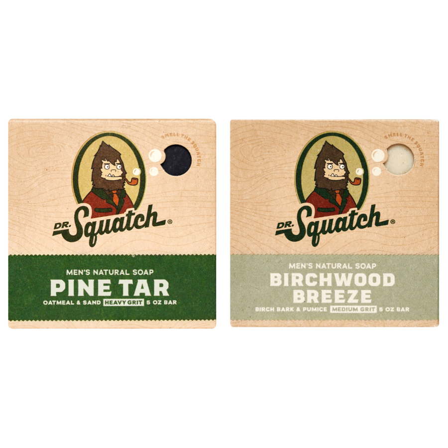 Woodsy 2-Pack Natural Bar Soap W6