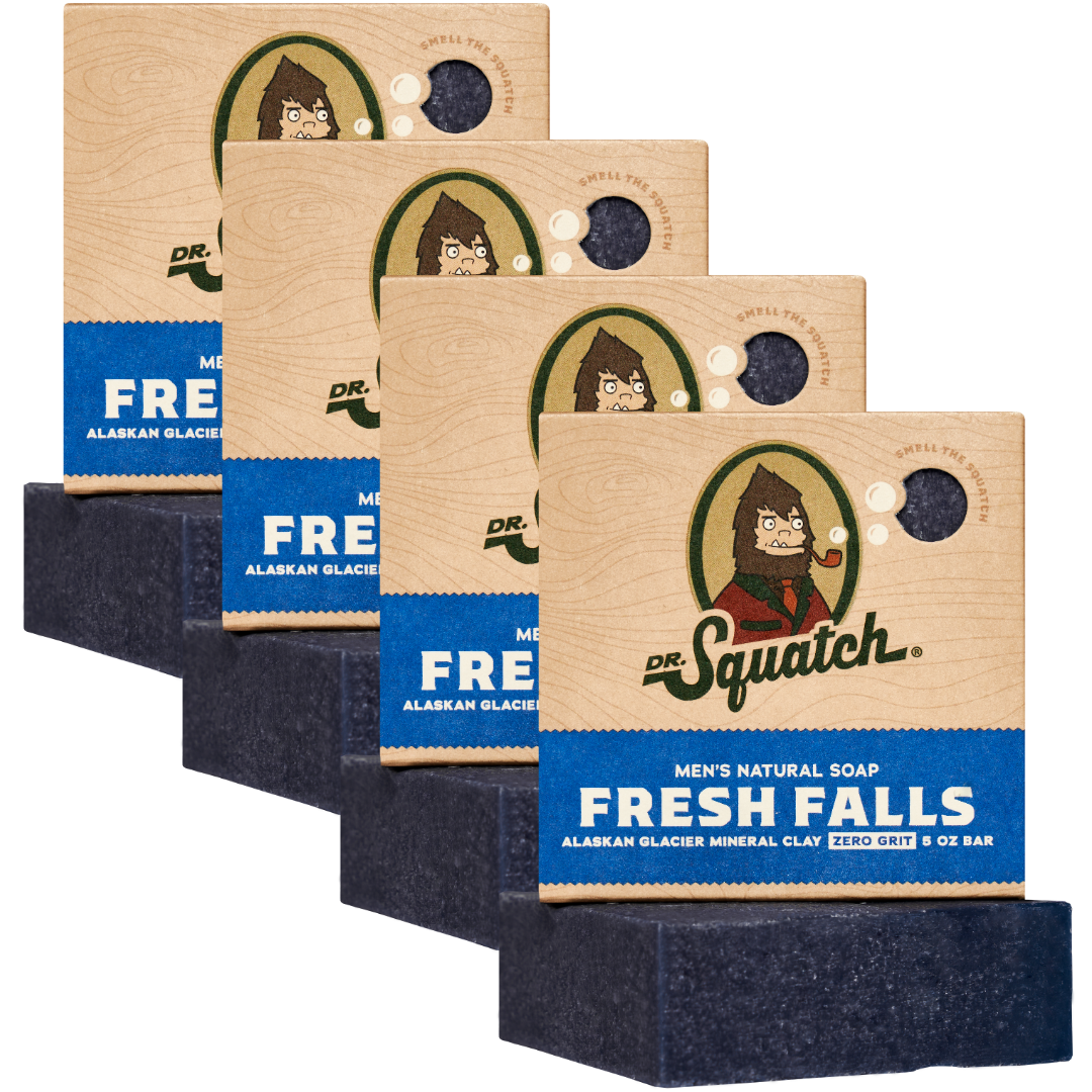 4-Pack Fresh Falls Natural Bar Soap C1