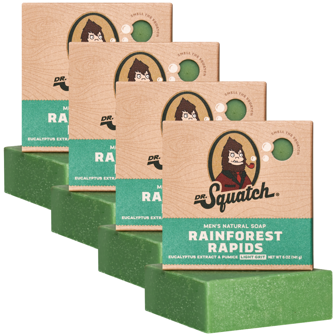 4-Pack Rainforest Rapids Natural Bar Soap V4