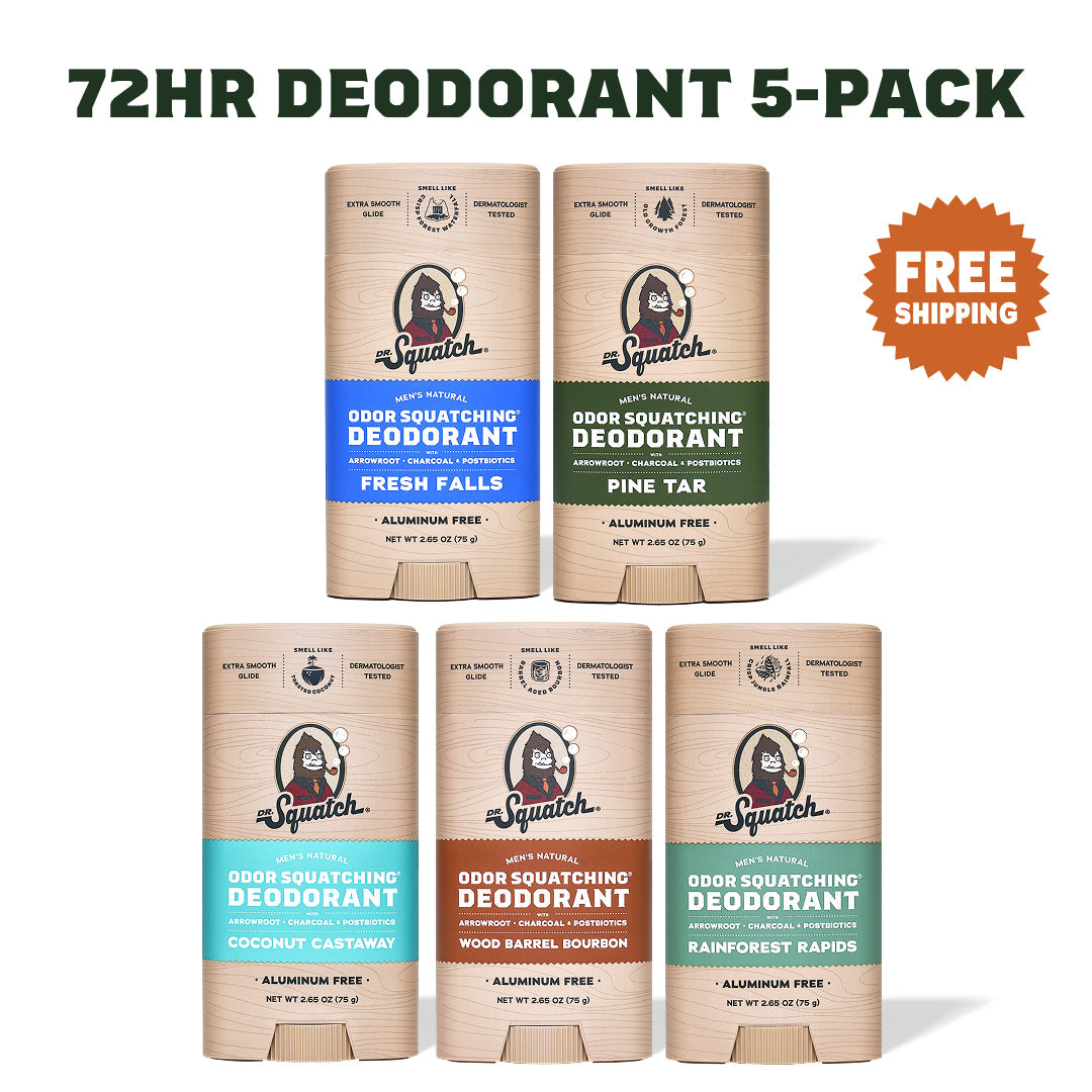 Fan Favorites Deodorant 5-Pack U2