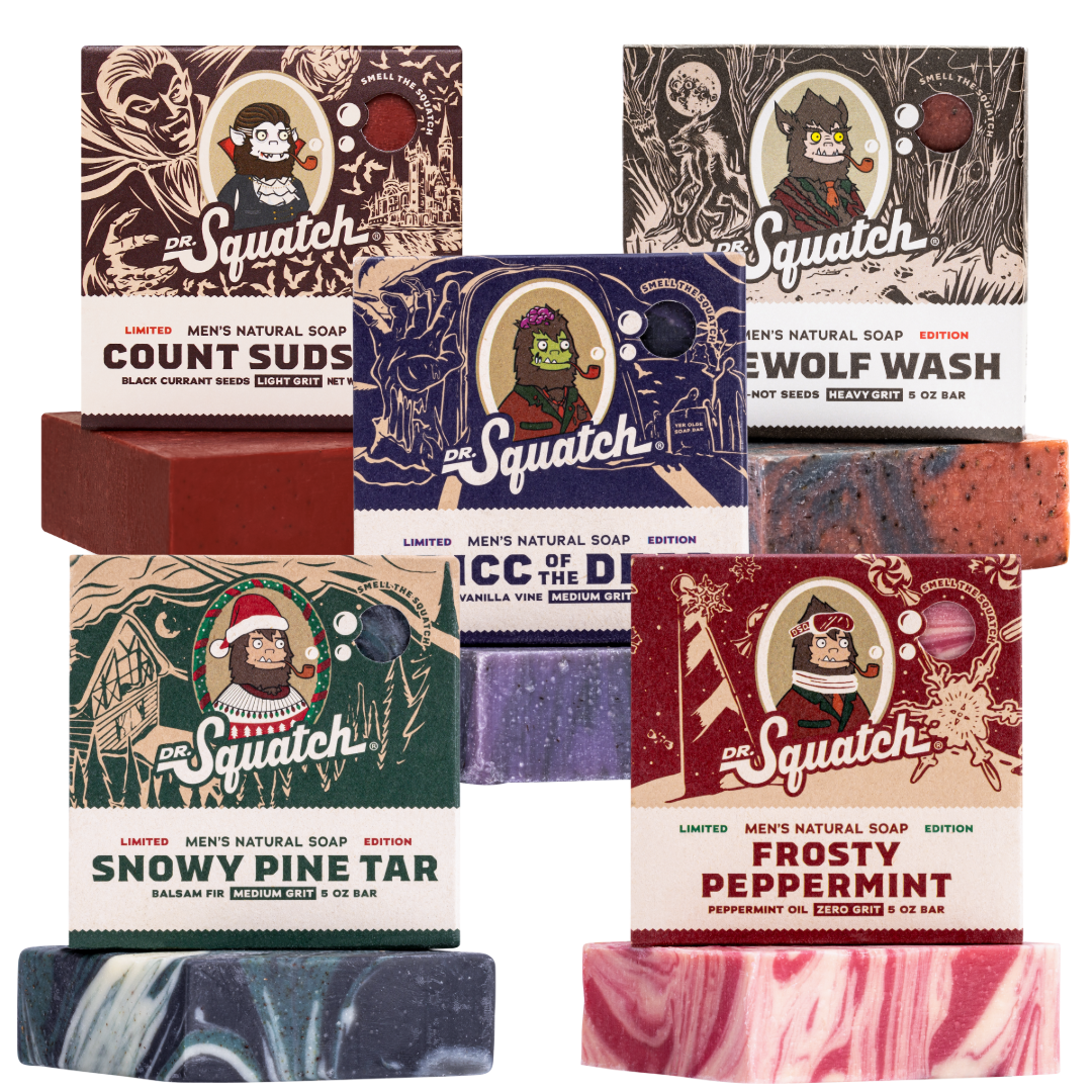 Holiday Hangover 5-Pack Natural Bar Soap Y1