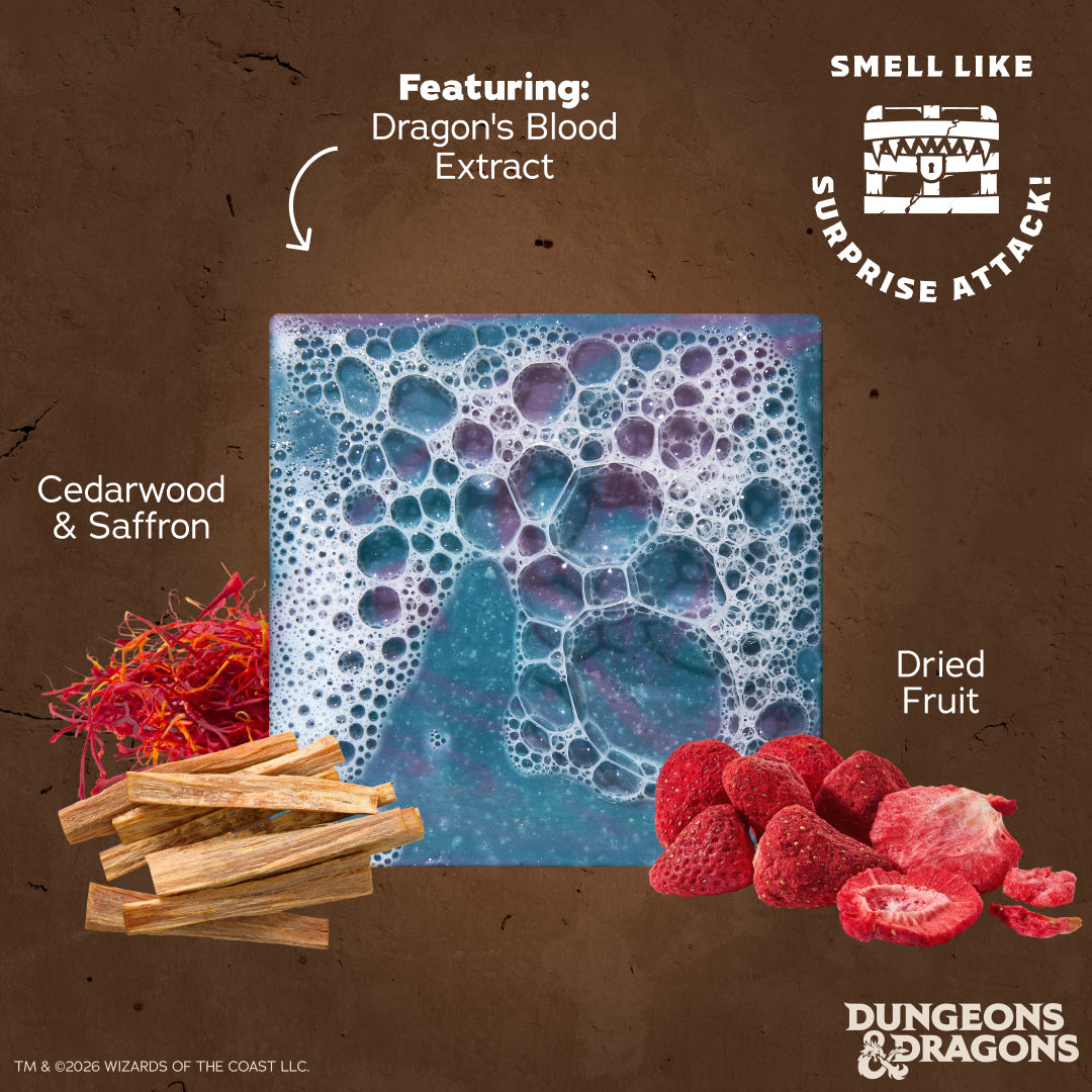 Dungeons & Dragons Mimic Bricc 3-Pack - Exclusive Limited Edition Bar Soap A1