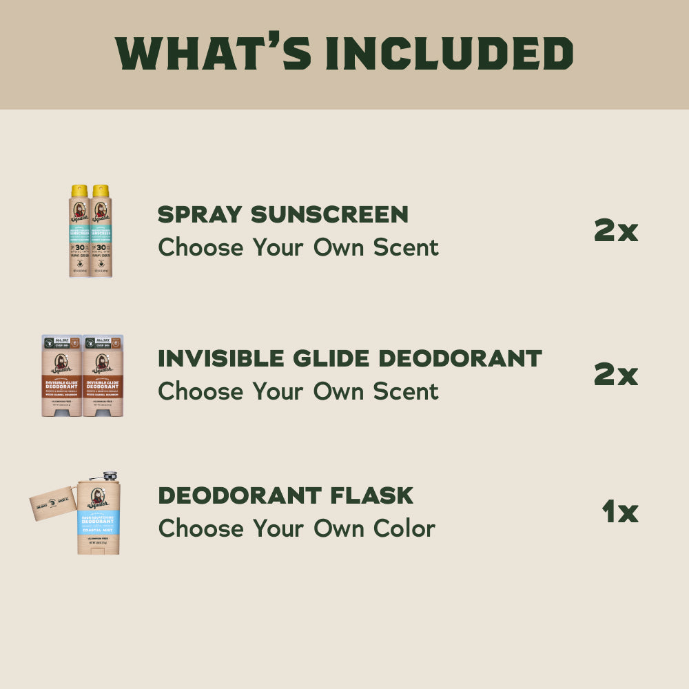 Festival Set + FREE Deo Flask K6