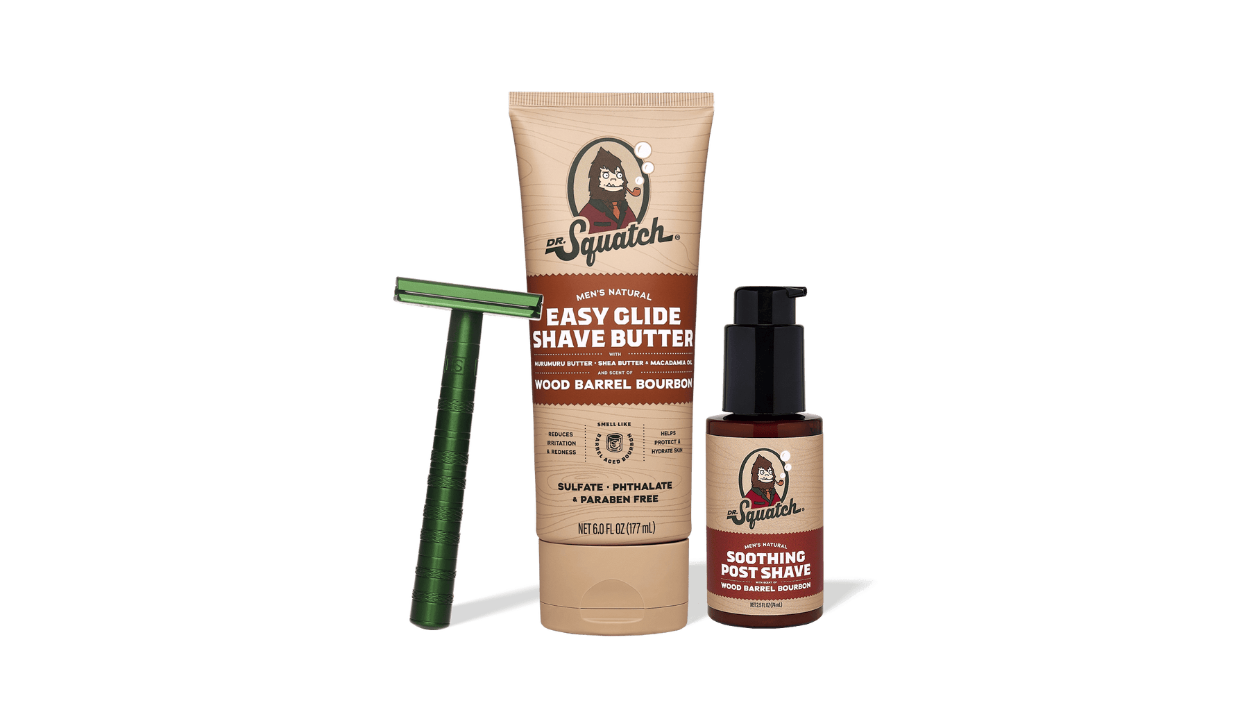 Wood Barrel Bourbon Glide Guy Bundle U0