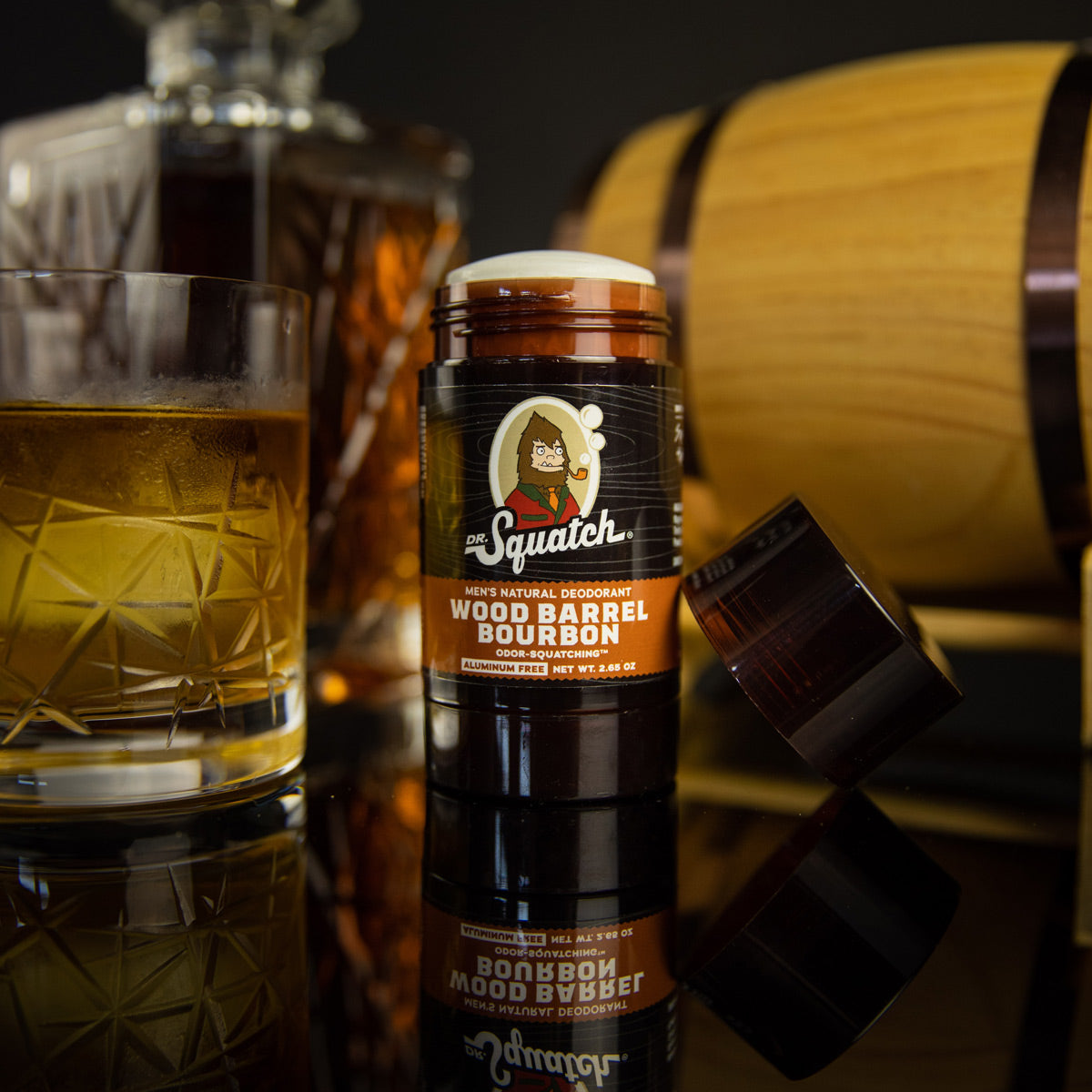Essentials: Wood Barrel Bourbon Deodorant A3