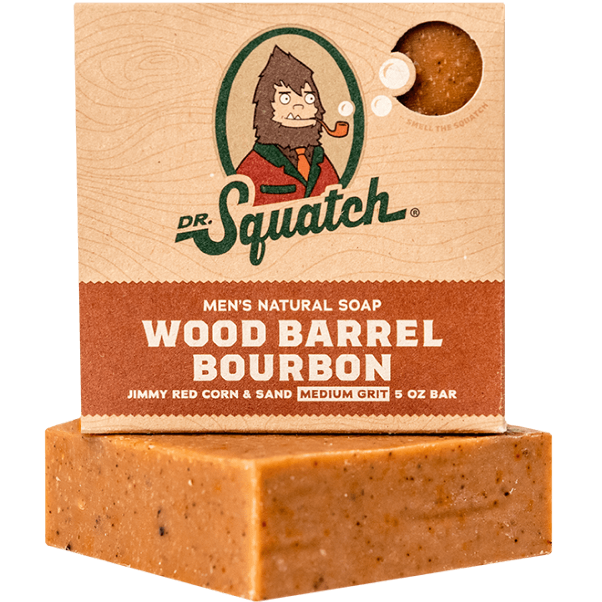 Essentials: Wood Barrel Bourbon Bar Soap R5