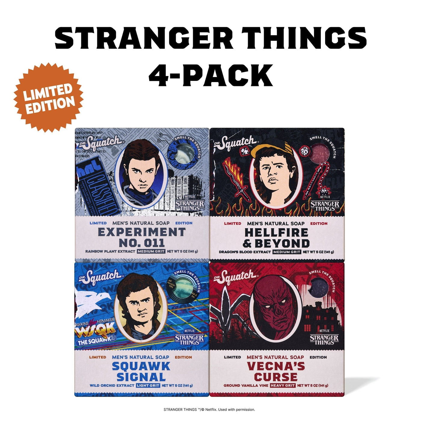 Stranger Things 4-Pack - TTS E4